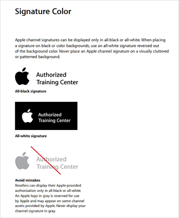 Apple Brand Guidelines