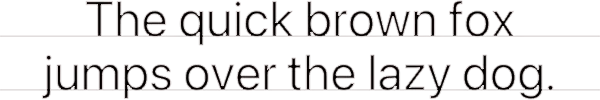 Apple San Francisco font
