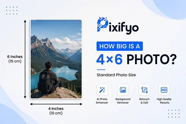 Standard photo size
