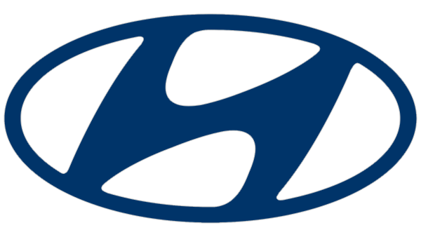 Hyundai blue logo